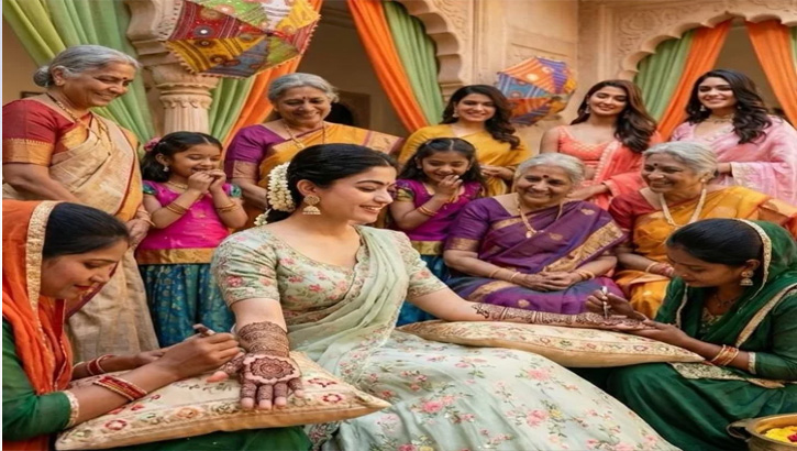 বিয়ের আনুষ্ঠানিকতা শুরু বিজয়-রাশমিকার আজ গায়ে হলুদ